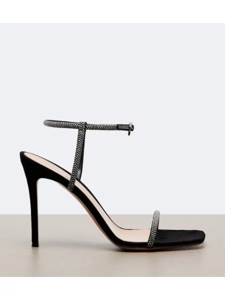 Sandale Gianvito Rossi din piele negru