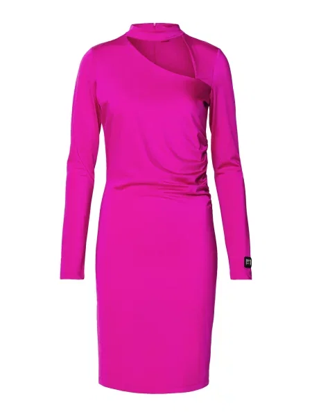 HUGO Obleka Nirasola fuksija