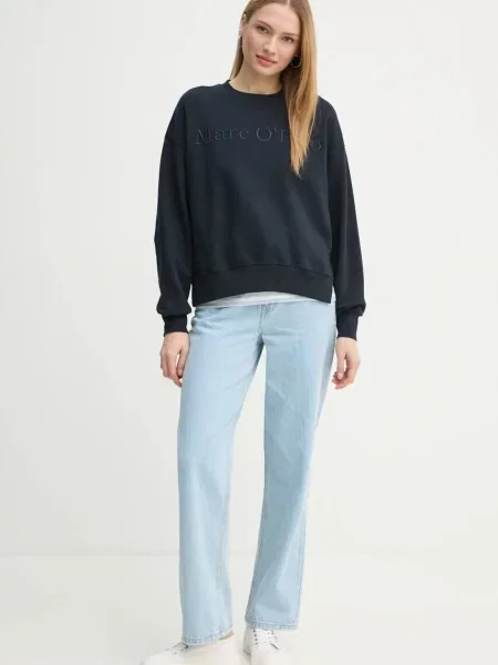 Кофта Marc O'Polo з аплікацією синій