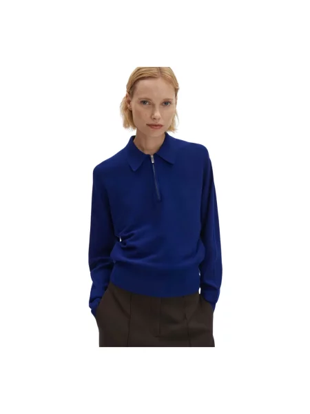 Sweter Someday z okrągłym dekoltem niebieski
