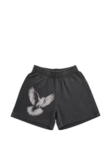 Pantaloni scurți Melt cu imagine negru