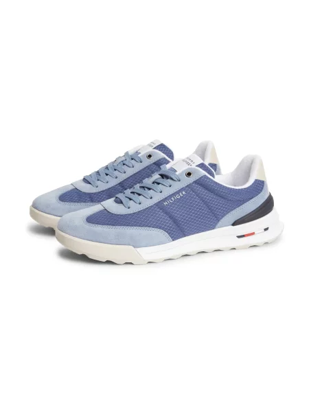 Sneakerși Tommy Hilfiger retro bej