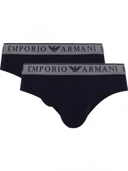 Emporio Armani 2 db-os bugyi szett kék