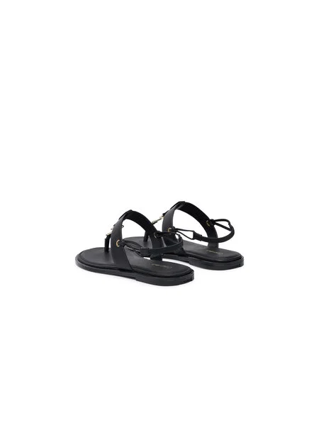 Tangá Calvin Klein bez podpätku čierna
