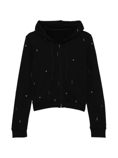 Haftowana bluza z kapturem Jnby czarna