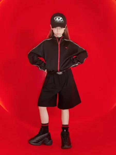Diesel gyerek baseball sapka FUPIR HAT fekete
