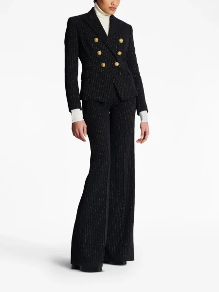 Μπλέιζερ Balmain διπλόκουμπα μαύρο