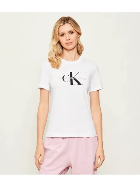 Calvin Klein Jeans Tricou alb