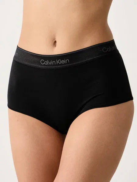 Calvin Klein Underwear priliehavé boxerky dámske s bavlnou čierna