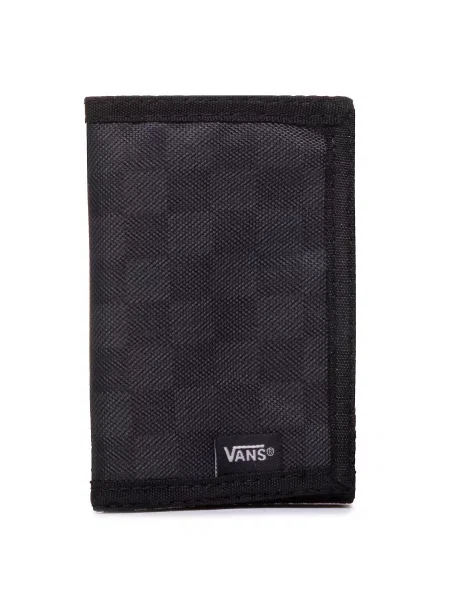 Velika denarnica Vans Slipped Slipped Black/Charcoal črna