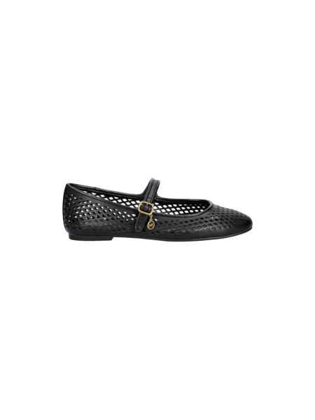 Balerinki Michael Kors skórzane czarne