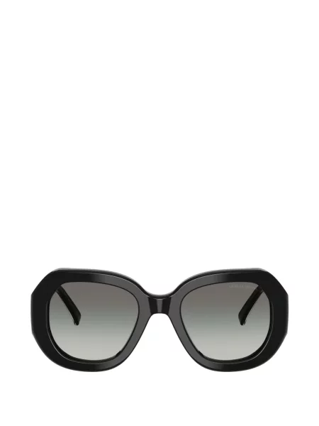 Ochelari de soare Giorgio Armani cu imprimeu geometric negru