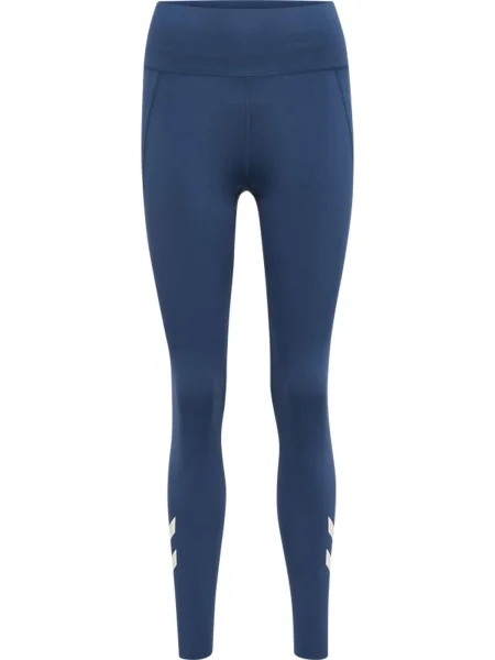 Hummel Pantaloni sport Mt Grace albastru marin alb