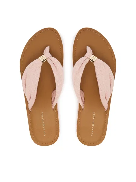 Tommy Hilfiger Japonke Th Ltr Footbed Summer Sandal roza