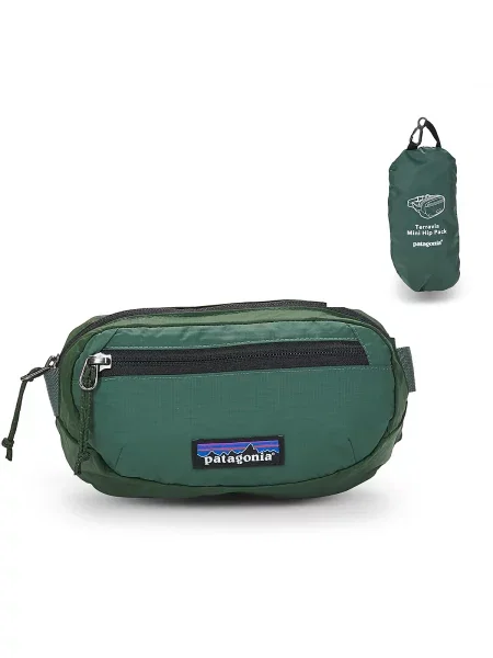 Ledvinka Patagonia Terravia Mini Hip Pack Canopy Green Universal zelená