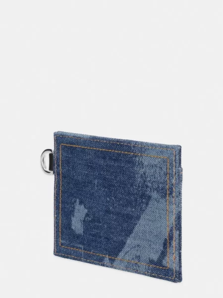 KARL LAGERFELD JEANS Peňaženka denim / biela modrá