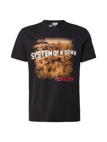 AMPLIFIED Tricou galben / sângeriu / negru alb