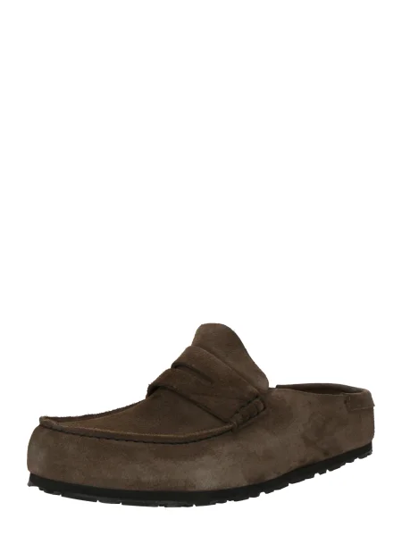 BIRKENSTOCK Papucs Naples sár színek barna