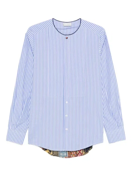 Koszula Pierre Louis Mascia w paski niebieska