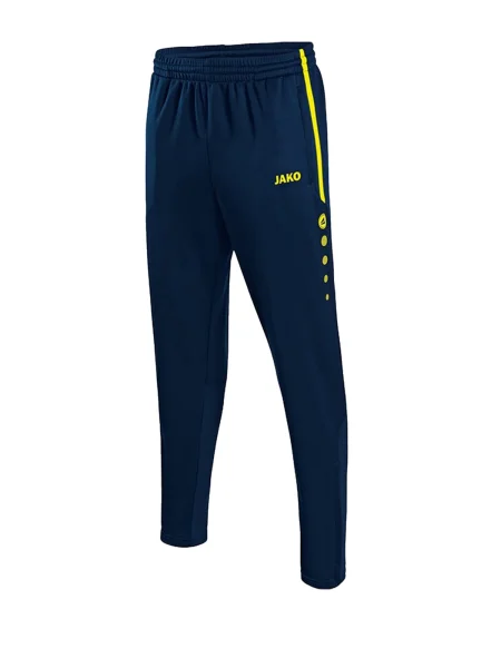 JAKO Pantaloni sport bleumarin galben