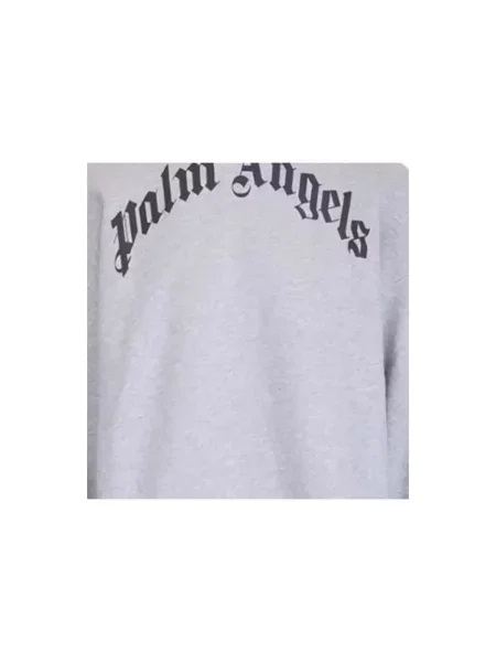 Raštuotas džemperis Palm Angels pilka