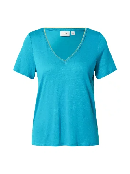 VILA Tricou VINOEL deschis albastru