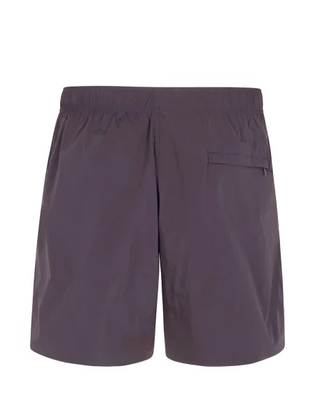 Pantaloni scurți Jil Sander cu imagine violet