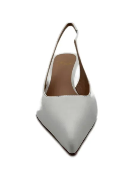 Pantofi cu toc Roberto Festa slingback alb