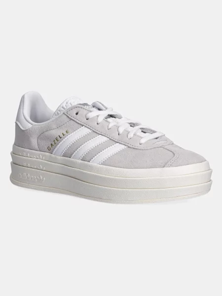 Adidas Originals sneakersy zamszowe Gazelle Bold W szary