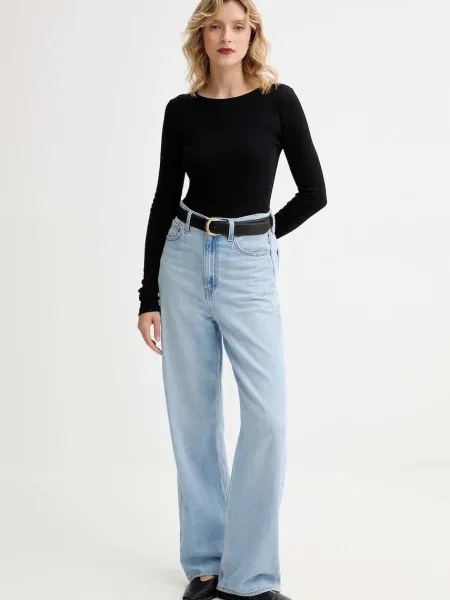 Лонгслів MUUV. MUUV. x Answear чорний