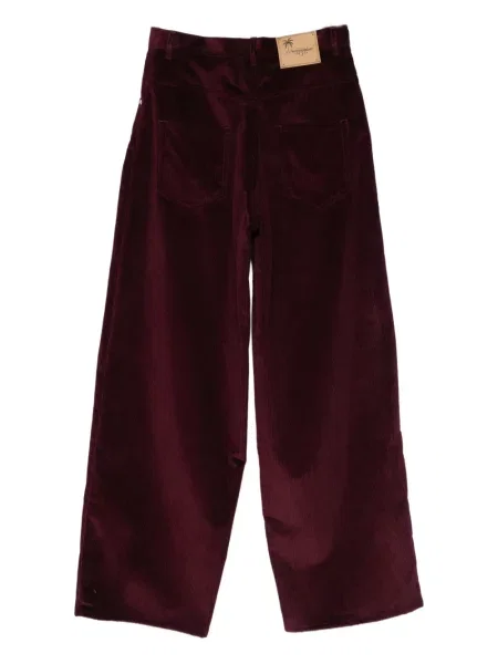 Pantaloni N°21 de catifea cord roșu