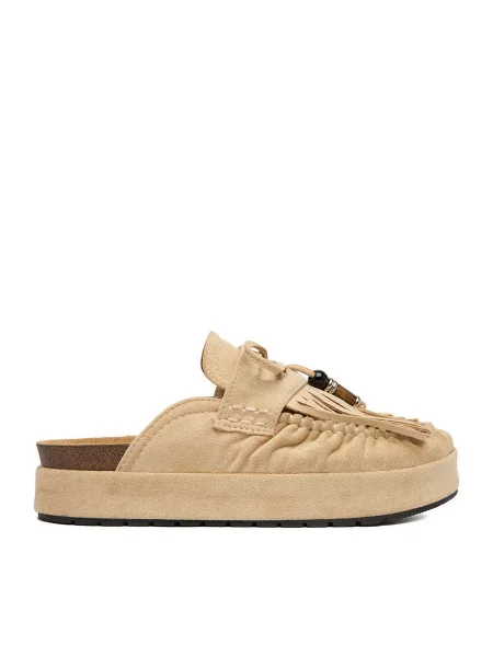 Шлепанцы Deezee бежевые