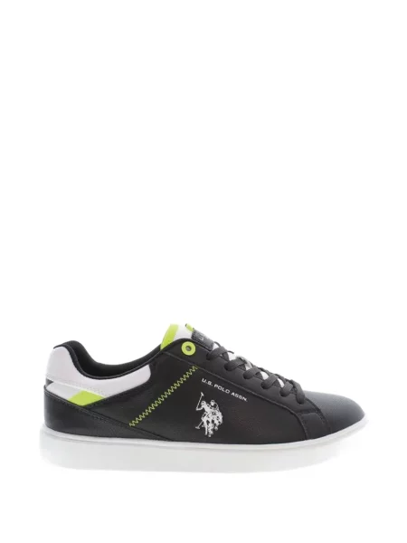 Sneakerși U.s. Polo Assn. cu șireturi din dantelă negru