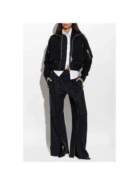 Kurtka bomber Sacai czarny