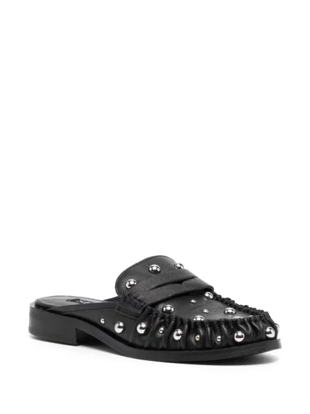 Papuci tip mules Senso negru