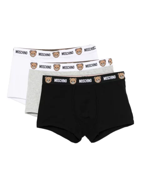 Boxeri Moschino cu autograf negru