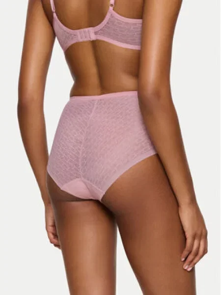 Triumph Klasične spodnje hlačke z visokim pasom Triumph Signature Sheer Maxi EX roza