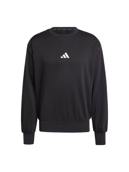 ADIDAS SPORTSWEAR Hanorac sport Essentials Feelcozy negru alb