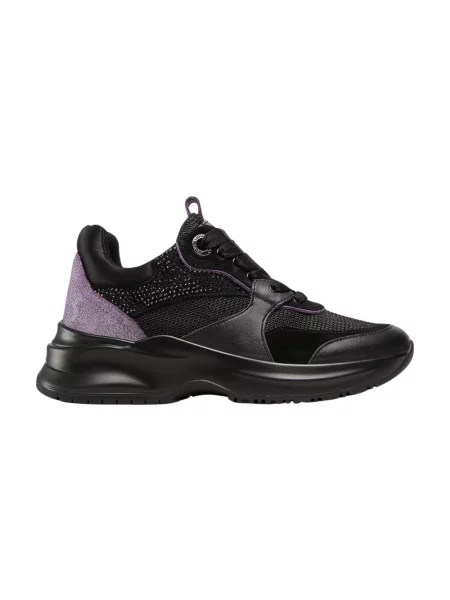 Sneakersy Liu Jo skórzane czarne