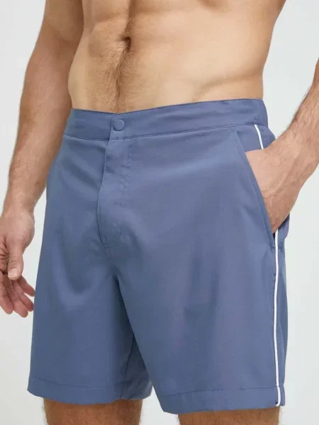 Kopalne kratke hlače Abercrombie & Fitch modra