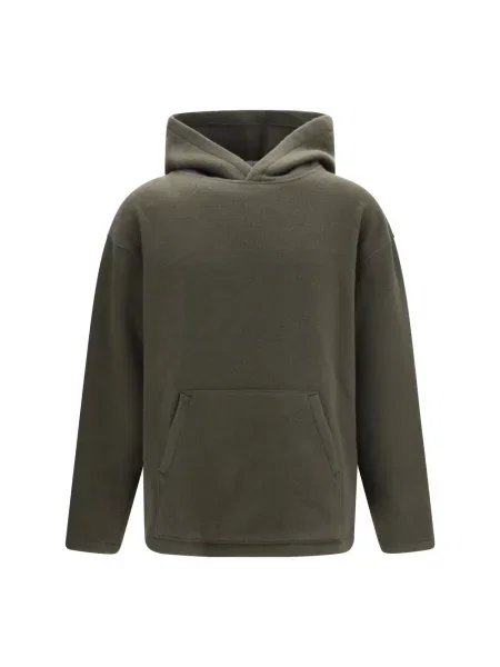 Bluza z kapturem Rier wełniana z kapturem szara