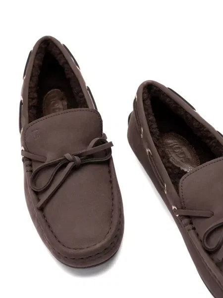Pantofi loafer Tod's din piele maro