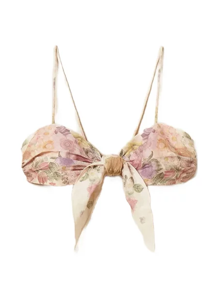 Top Twinset cu model floral cu imagine