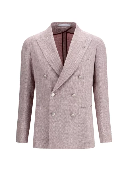 Sacou Tagliatore cu model herringbone