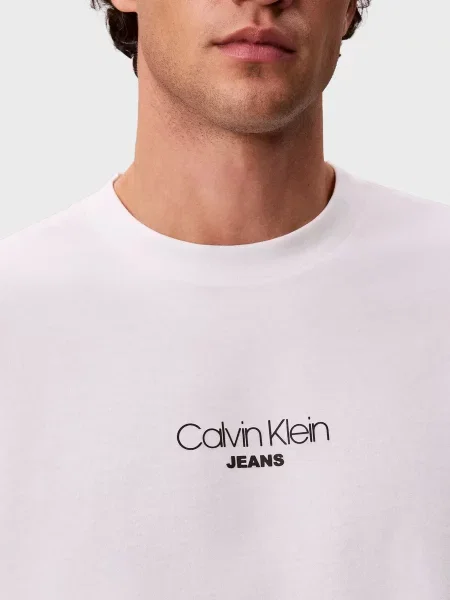Футболка Calvin Klein Jeans біла