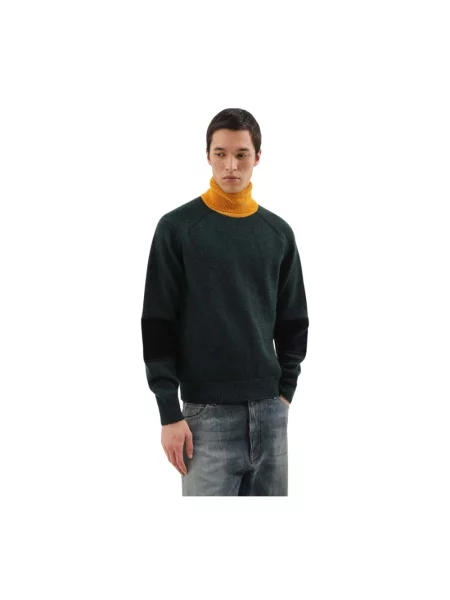 Sweter z golfem 1989 Studio zielony