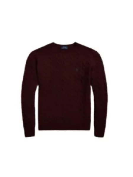 Sweter Polo Ralph Lauren z kaszmiru czerwony