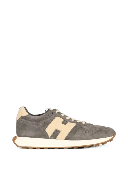 Sneakerși Hogan cu autograf gri