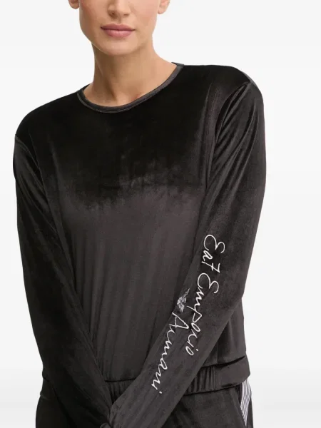 Дълго топ Ea7 Emporio Armani черно