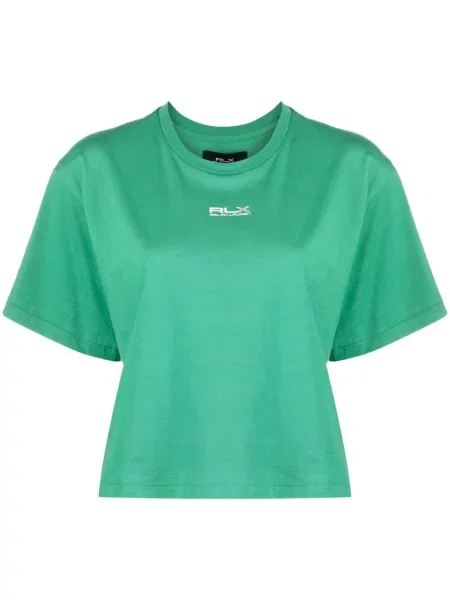 Tricou Rlx Ralph Lauren cu imagine verde